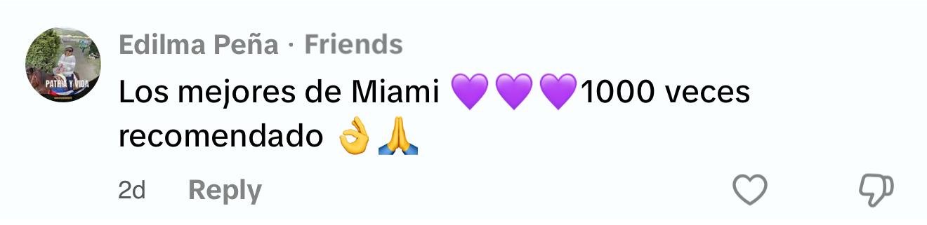 Reseña de Edilma Peña — Los mejores de Miami